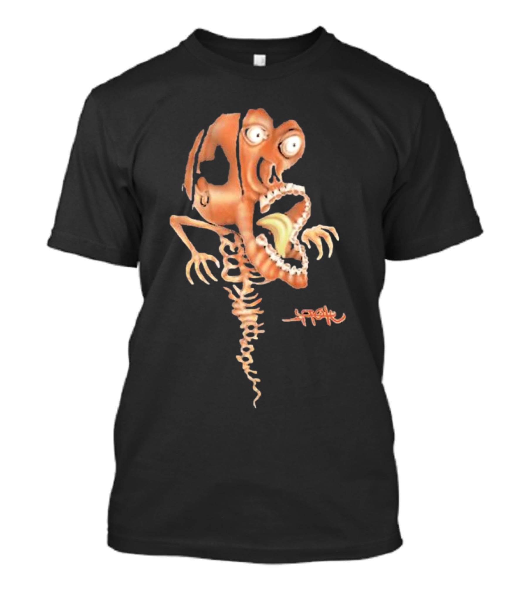 Travis Scott Annihilator Surreal Skeleton T-Shirt