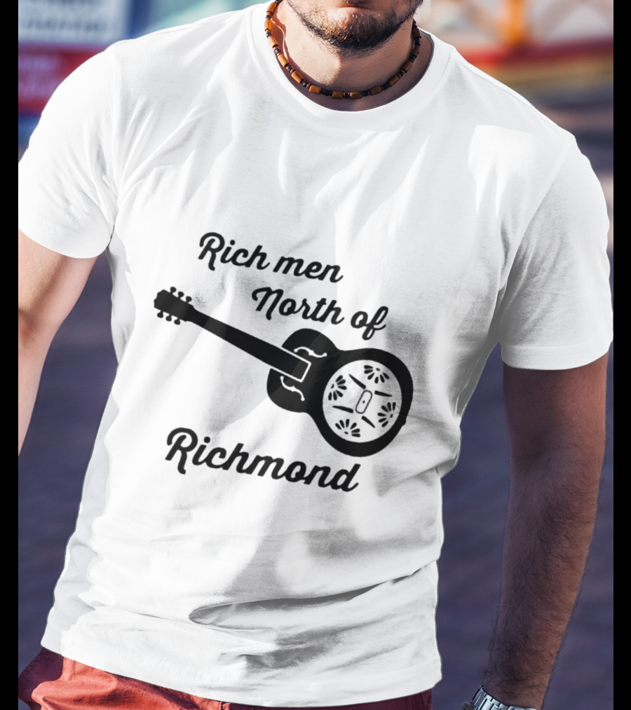 Rich Men North Of Richmond Guitar T-Shirt