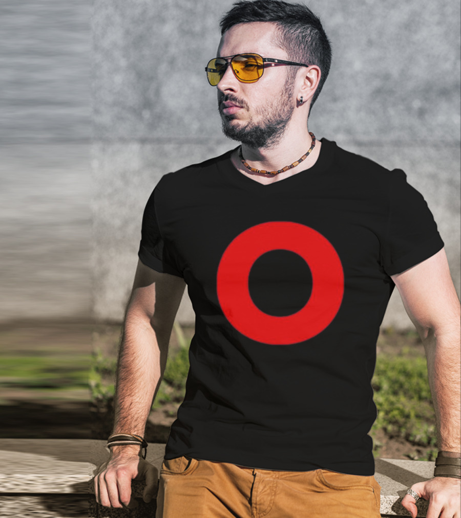 Hugh Jackman Global Citizen Red Circle T-Shirt