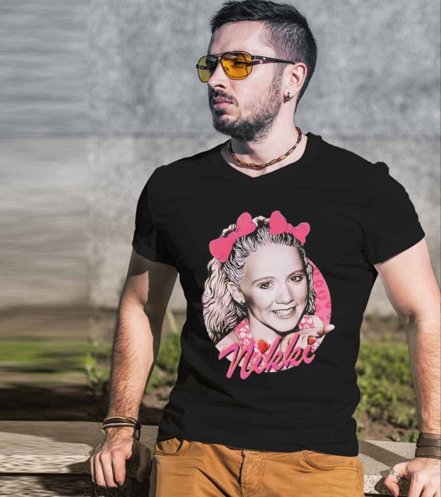 Nikki Nordacious Pink Bow T-Shirt