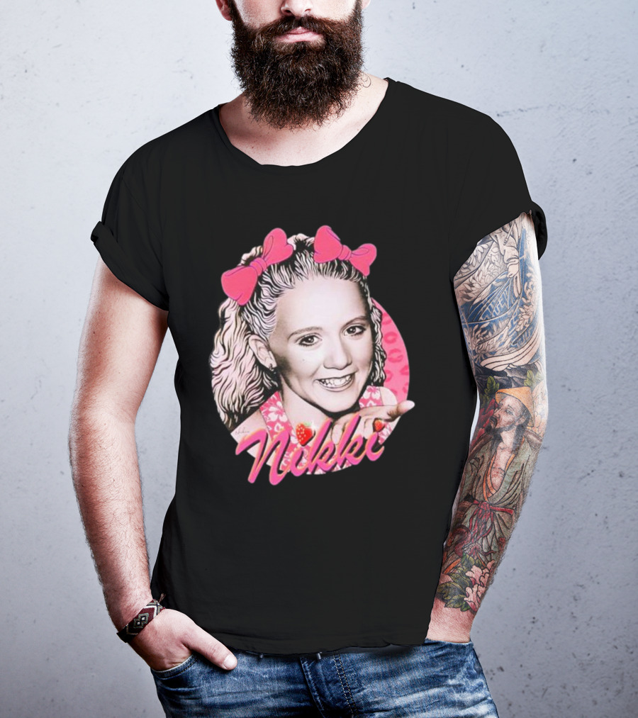 Nikki Nordacious Pink Bow T-Shirt