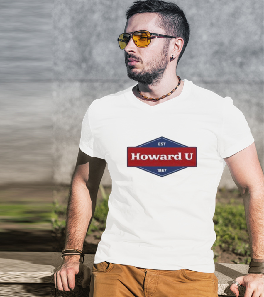 Howard University Howard U Est 1867 Retro T-Shirt