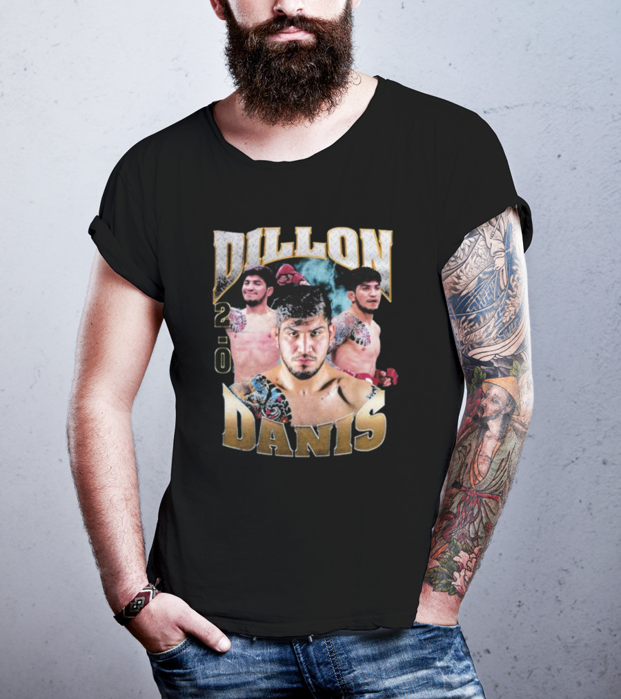 Dillon Danis 2 0 Boxing And MMA Fighter Collage T-Shirt