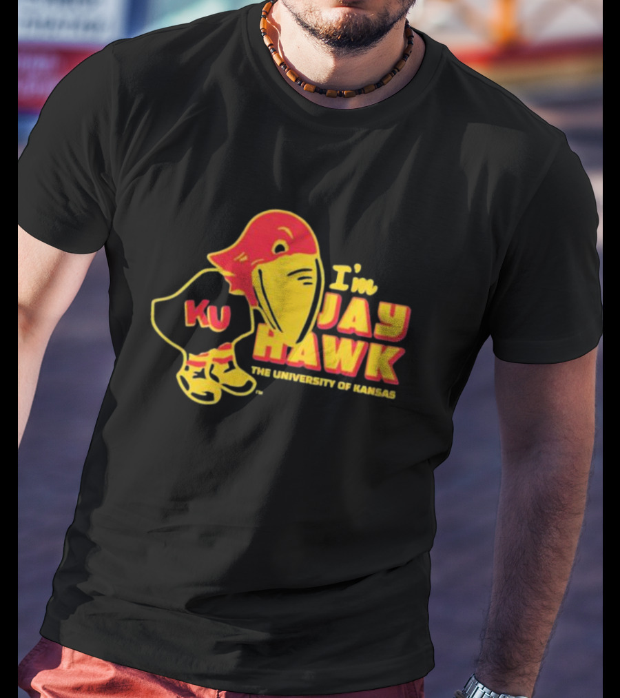 KU I'm A Jayhawk The University Of Kansas 1920 College Vault T-Shirt