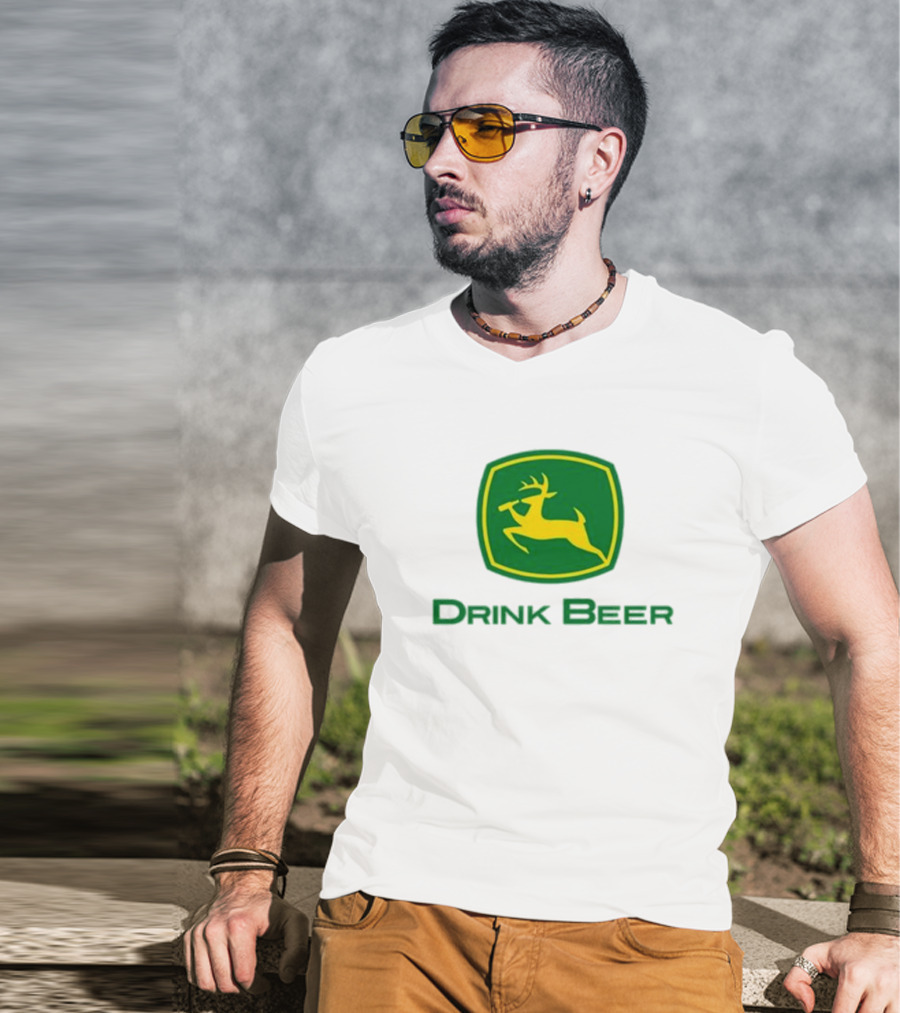 Drink Beer Deer T-Shirt