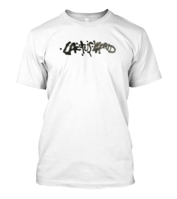 Travis Scott Cactus World Text T-Shirt