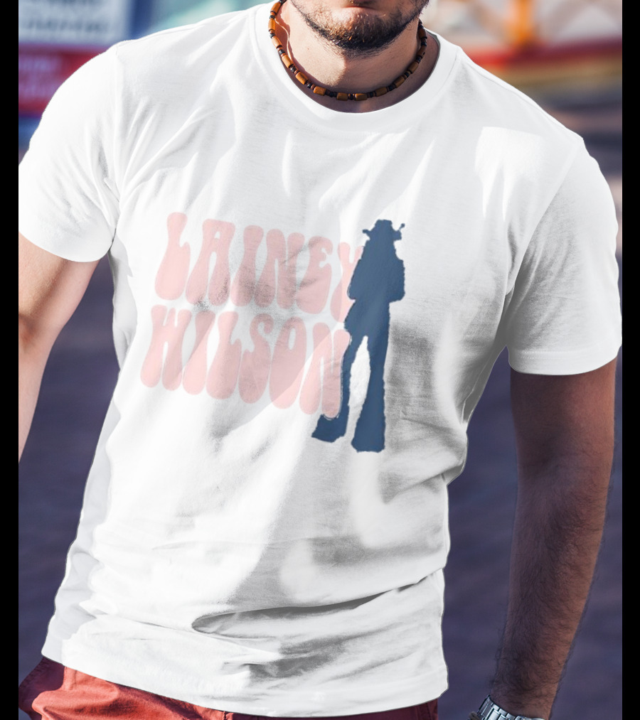 Lainey Wilson Silhouette Album Style Retro Font T-Shirt