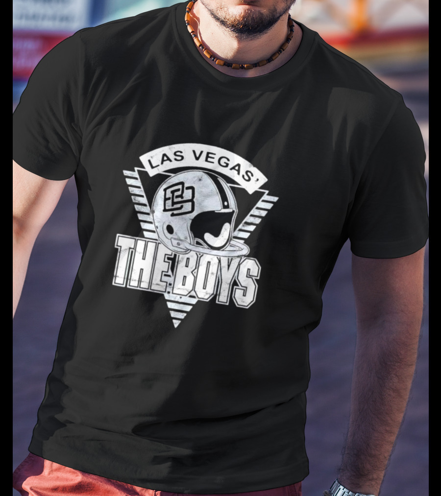 The Boys Las Vegas Football Helmet T-Shirt