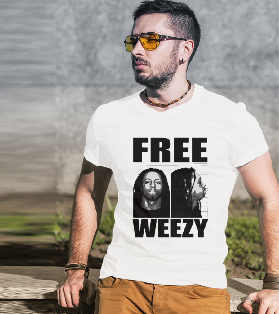 Jeff Hardy Free Weezy Mugshot Image T-Shirt