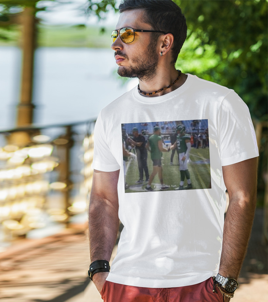 Zach Wilson Football Is Fun Football Is Fun T-Shirt