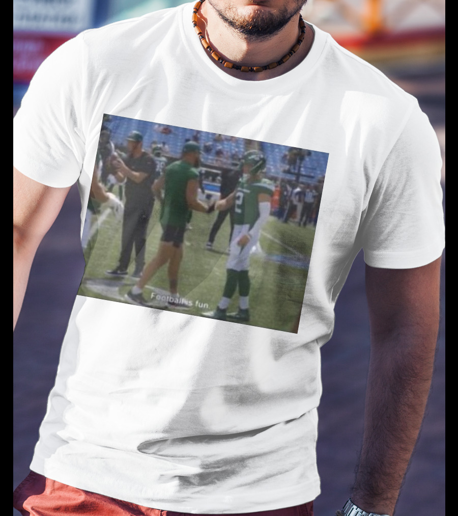 Zach Wilson Football Is Fun Football Is Fun T-Shirt