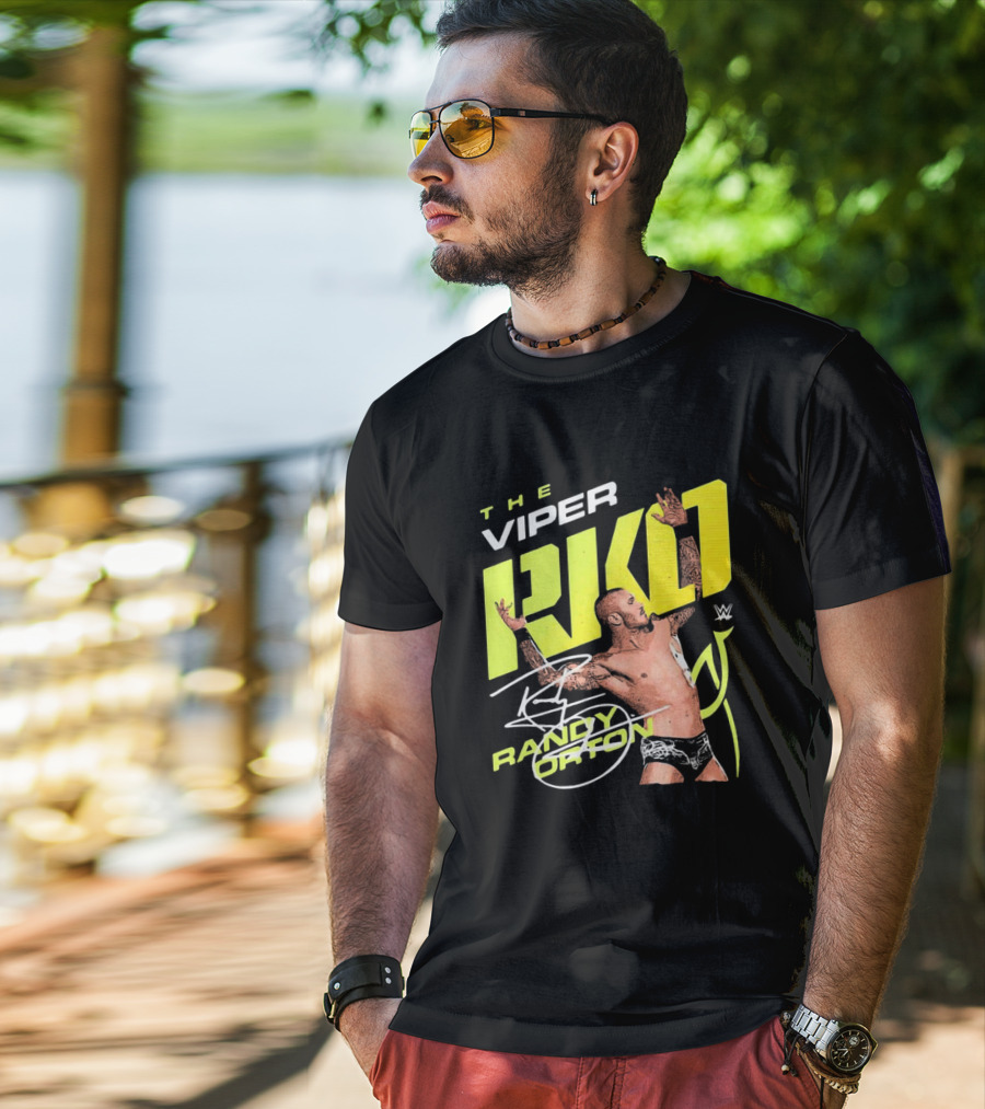 The Viper RKO Randy Orton WWE Pose T-Shirt