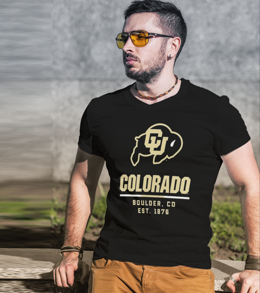 Colorado Boulder CO Est 1876 CU Buffaloes T-Shirt
