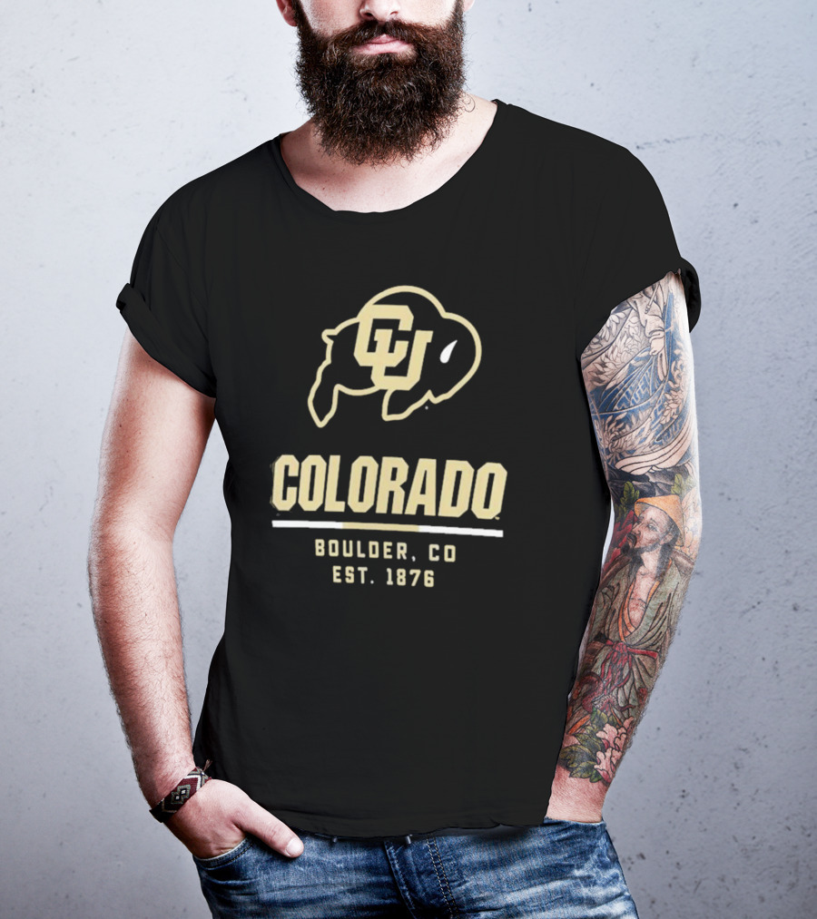 Colorado Boulder CO Est 1876 CU Buffaloes T-Shirt