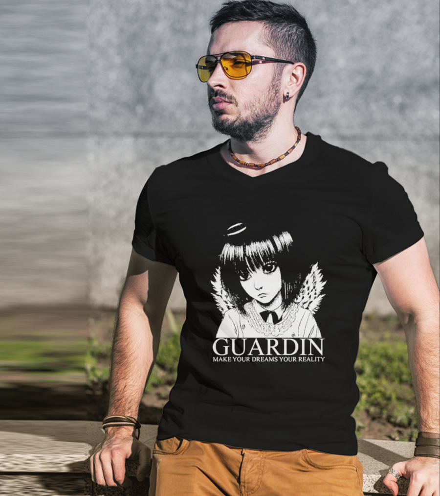 Guardin Anime Angel Make Your Dreams Your Reality T-Shirt