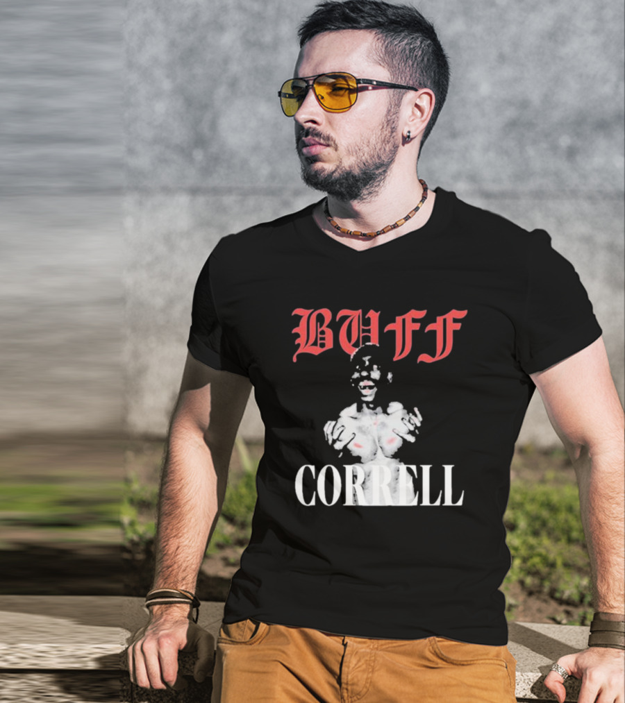 BUFF CORRELL Screaming Buff Correll Iconic Visual T-Shirt