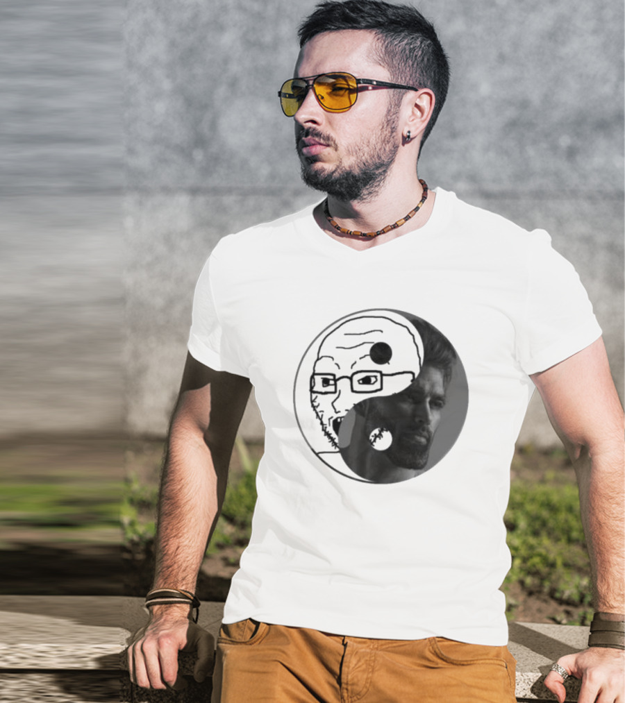 Gigachad Soyjak Meme T-Shirt