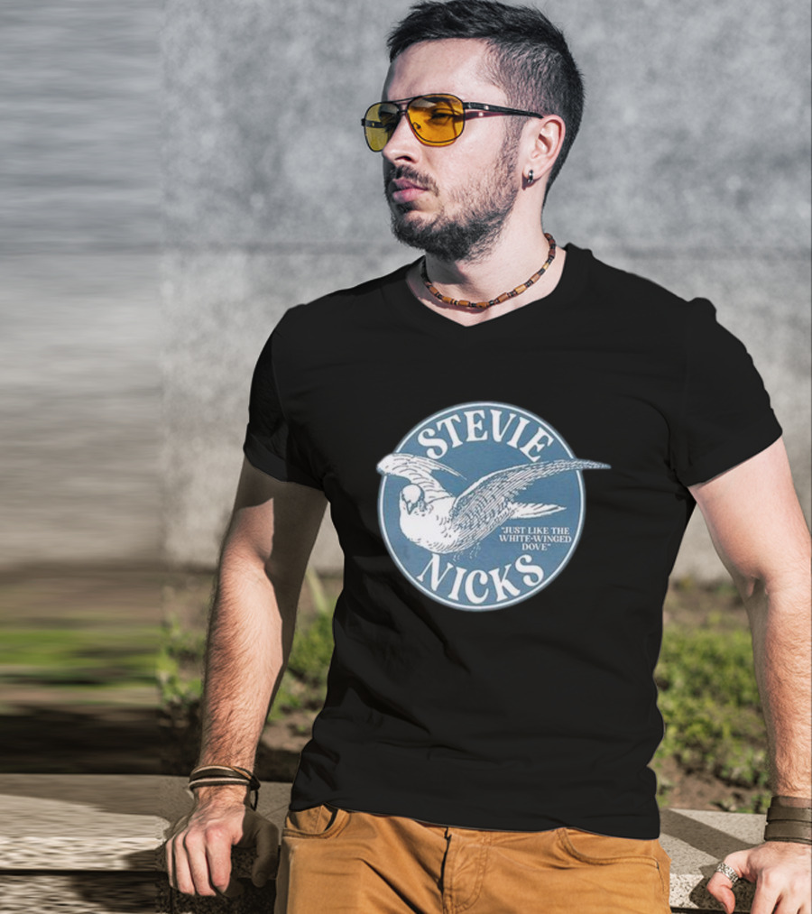 Stevie Nicks Just Like The White-Winged Dove Circular T-Shirt
