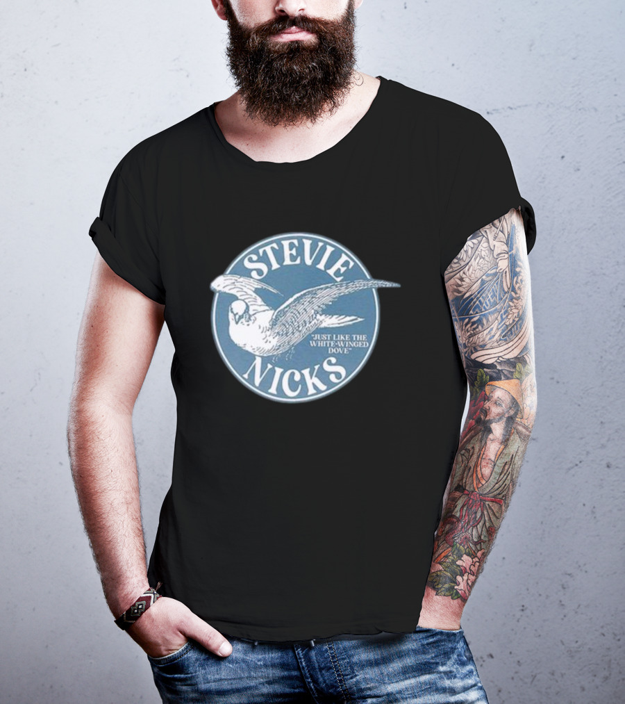 Stevie Nicks Just Like The White-Winged Dove Circular T-Shirt
