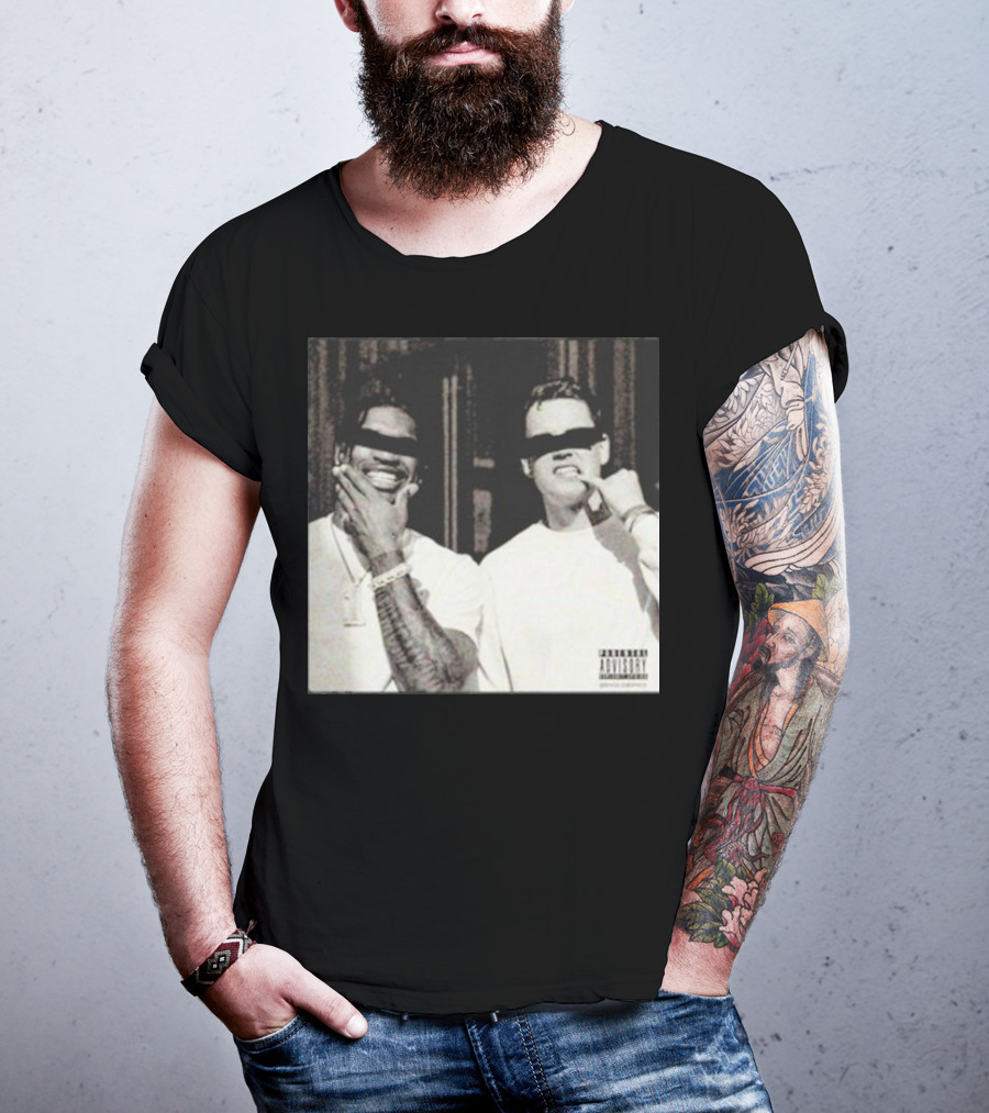 Bengalsgraphics They Are Burning All The Witches So Light Me Parental Advisory Duo With Black Bars T-Shirt