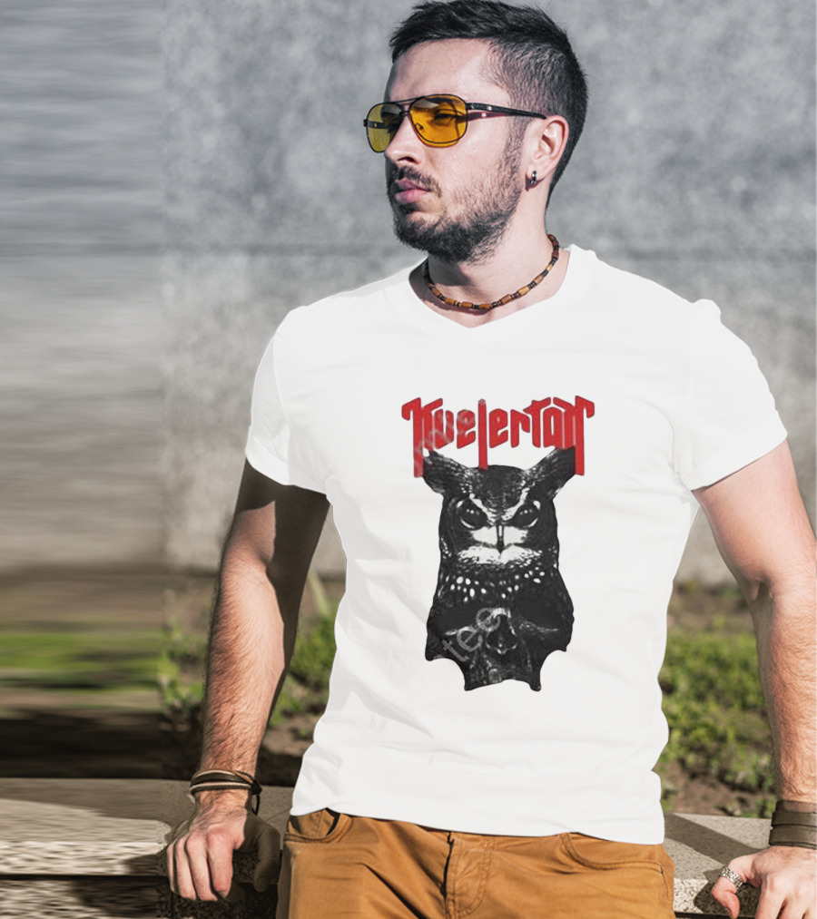 Kvelertak Krøterveg Owl Metal Band T-Shirt