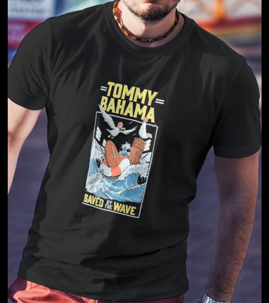 Tommy Bahama Ohio State Buckeyes Saved By The Wave T-Shirt