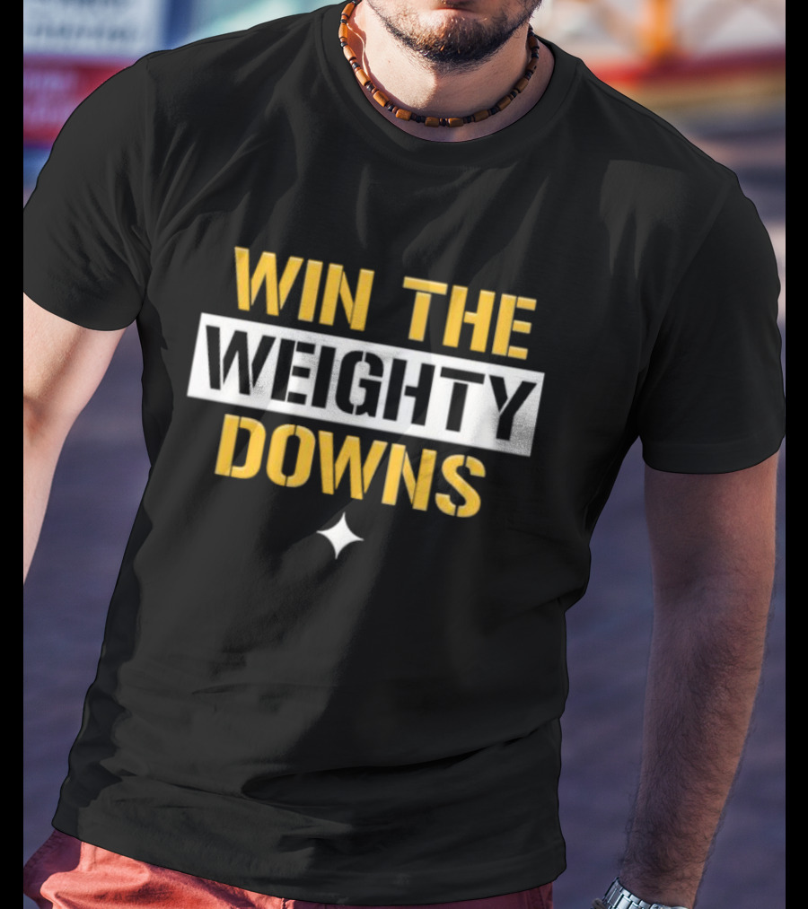 Win The Weighty Downs Star T-Shirt