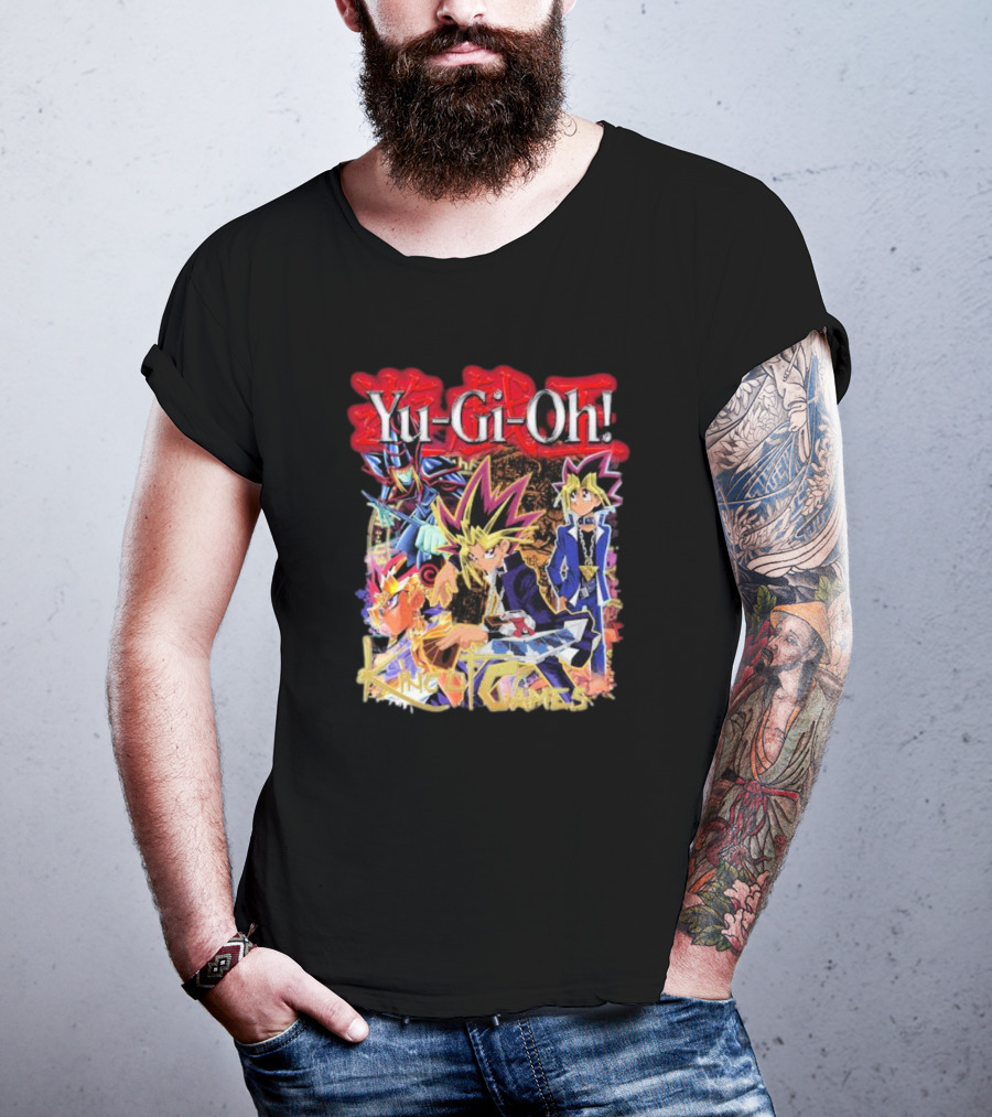 Yu-Gi-Oh King Of Games Featuring Iconic Duelists And Characters T-Shirt