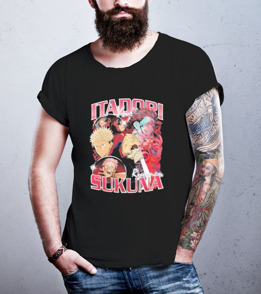 Itadori Yuji Ryomen Sukuna Jujutsu Kaisen Manga T-Shirt