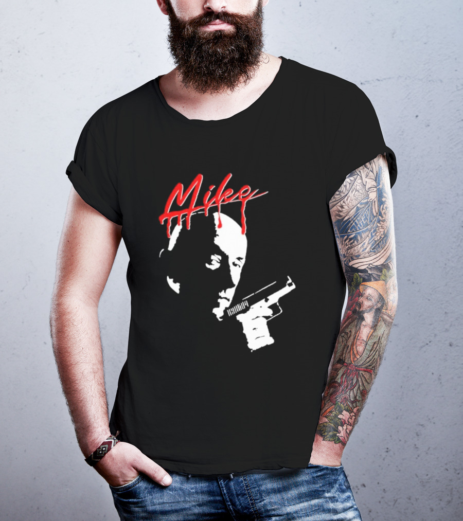 Mike Crime Noir Gunman T-Shirt
