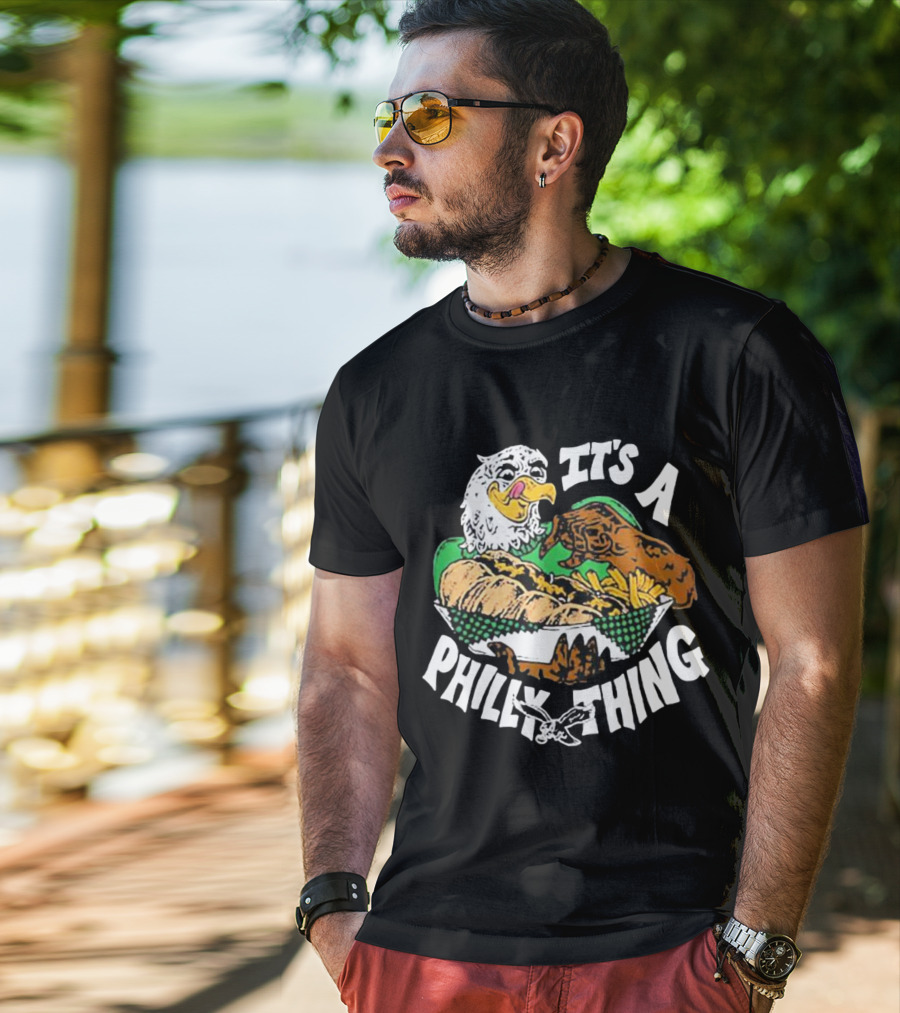 Philadelphia Eagles It's A Philly Thing Homage NFL X Guy Fieri's Flavortown T-Shirt