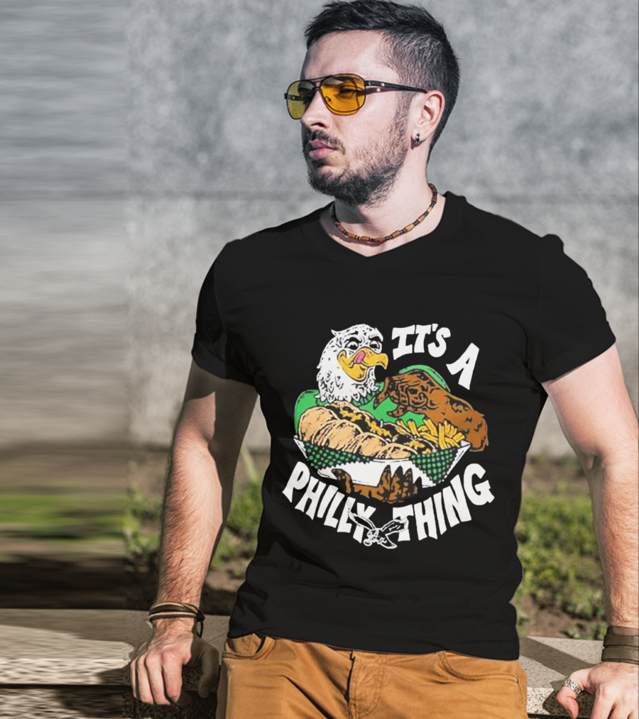 Philadelphia Eagles It's A Philly Thing Homage NFL X Guy Fieri's Flavortown T-Shirt