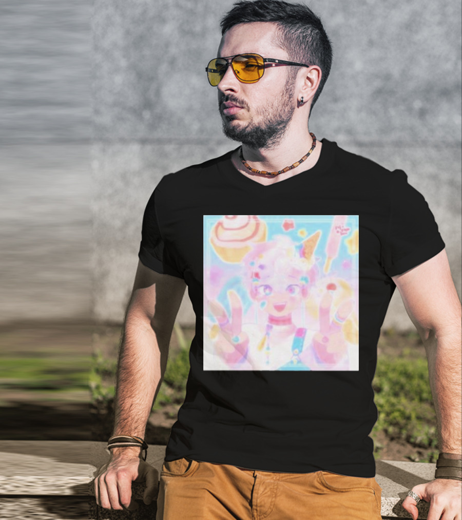 Unicorn Boy Cute Pastel Ice Cream Aesthetic T-Shirt