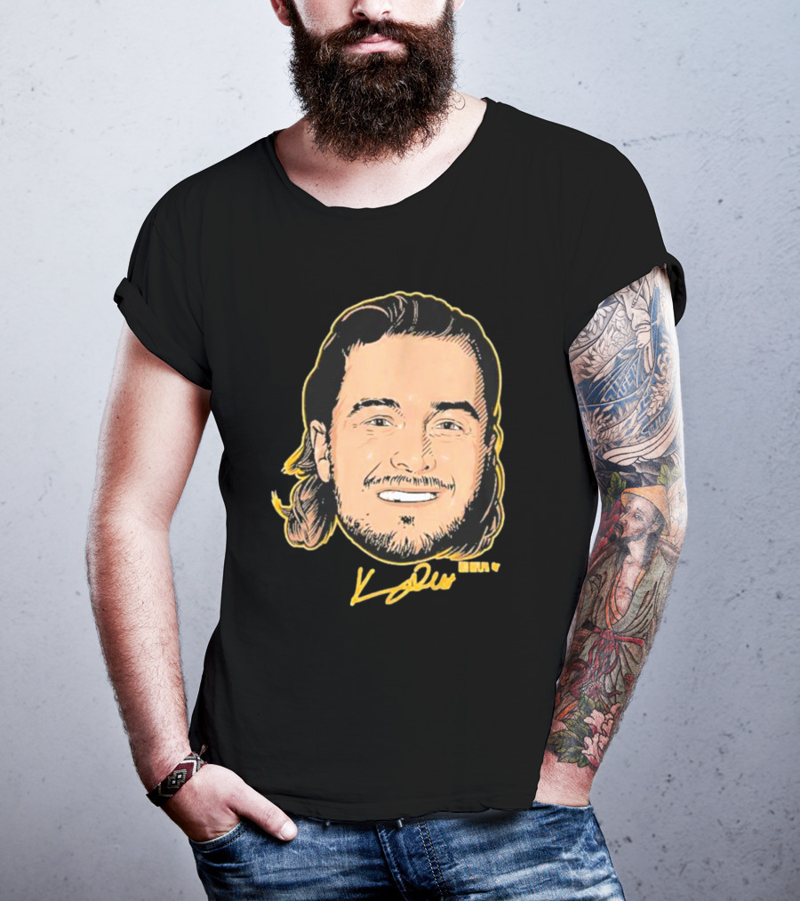 Kenny Pickett Swag Head Signature Présente T-Shirt
