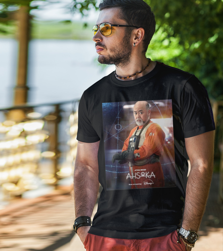 Ahsoka Carson Teva Character Star Wars Disney Plus Now Streaming T-Shirt
