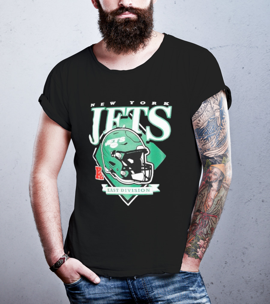New York Jets East Division Helmet T-Shirt