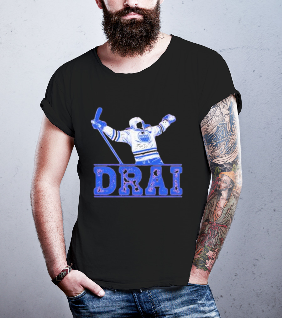 Leon Draisaitl Edmonton Oilers Drai Hockey T-Shirt