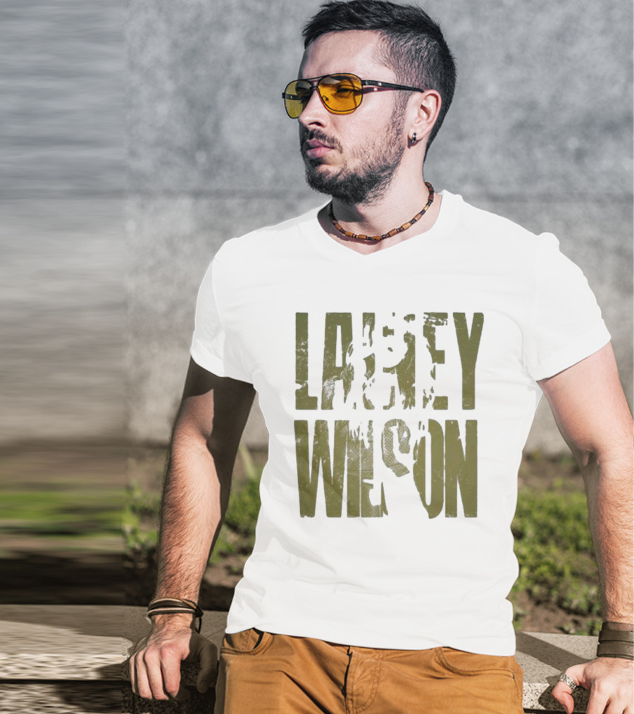 Lainey Wilson Country Music Font Cutout T-Shirt