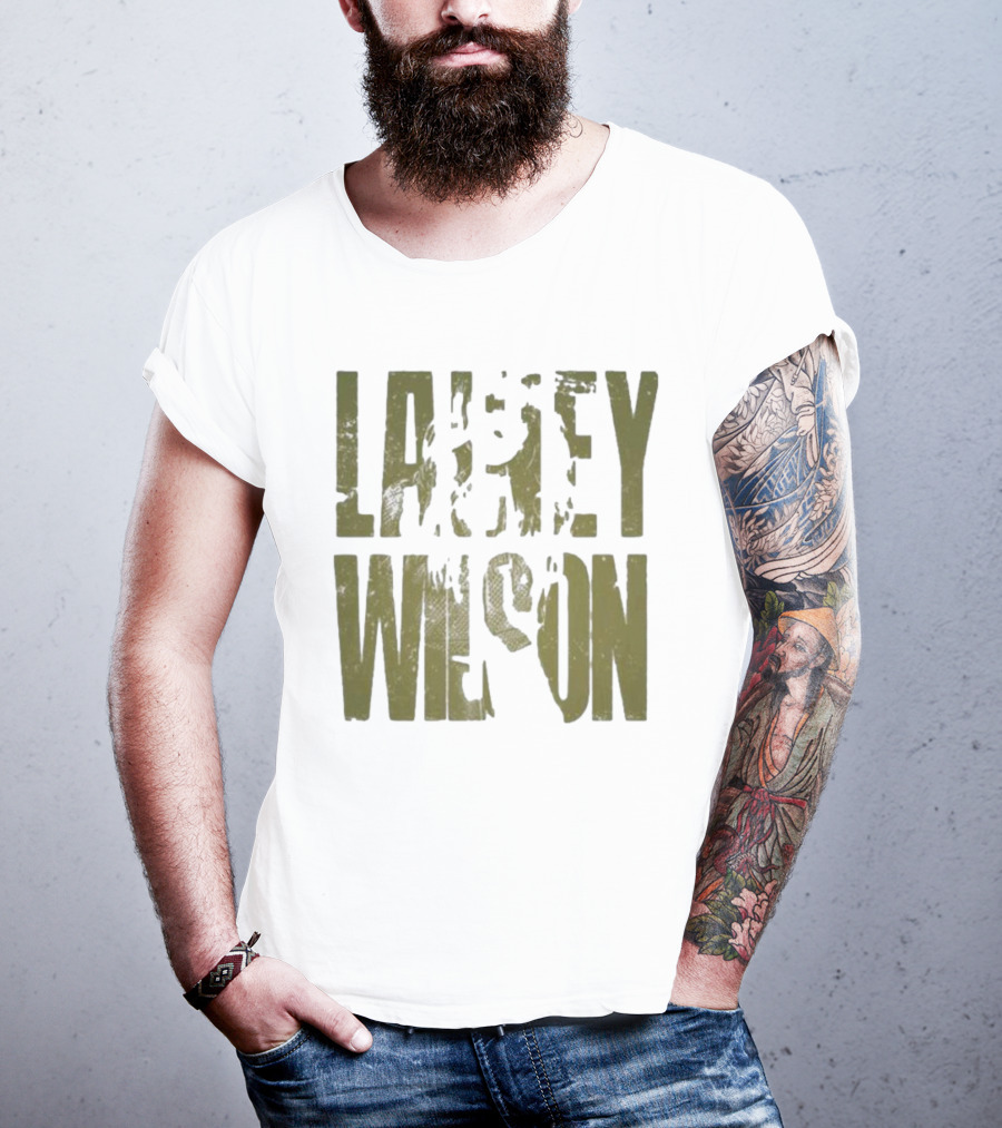 Lainey Wilson Country Music Font Cutout T-Shirt