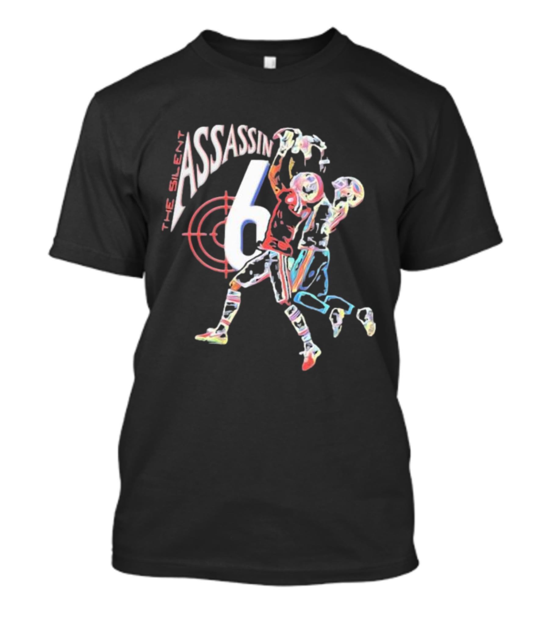 The Silent Assassin 6 Football Duo Target T-Shirt