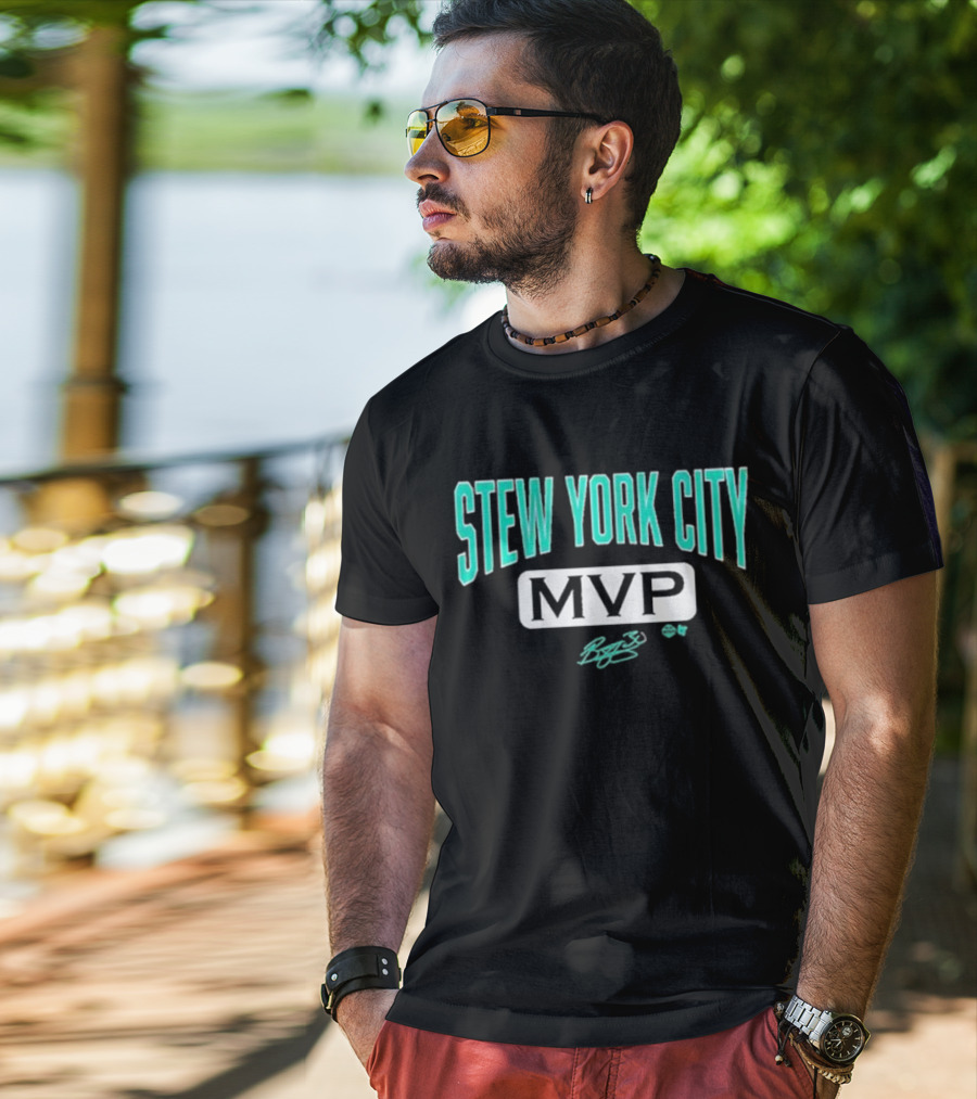STEW YORK CITY MVP Breanna Stewart T-Shirt