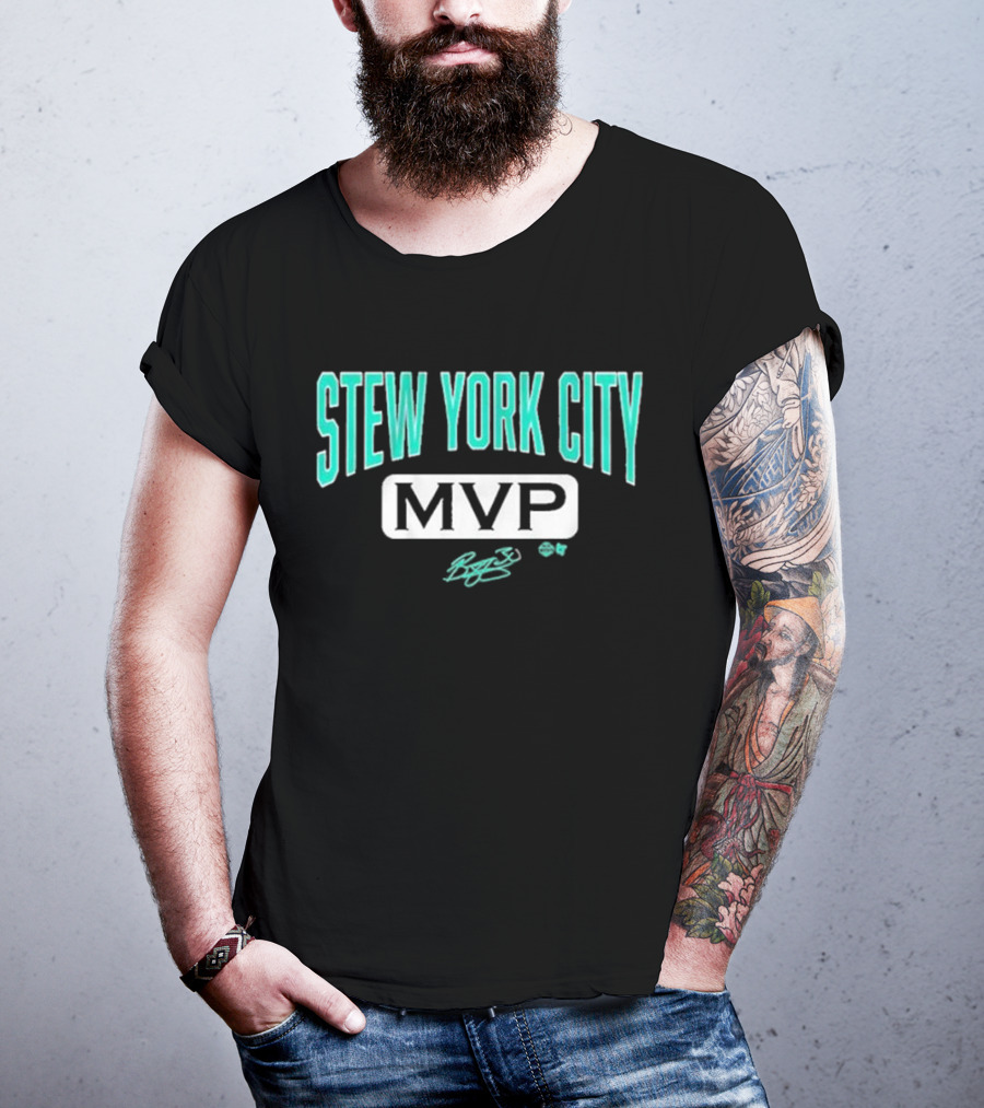STEW YORK CITY MVP Breanna Stewart T-Shirt