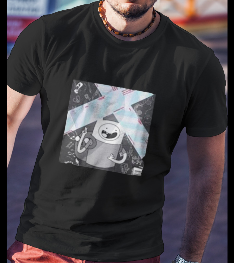 Flinn X Uzi Animated Character Crossover Mashup T-Shirt