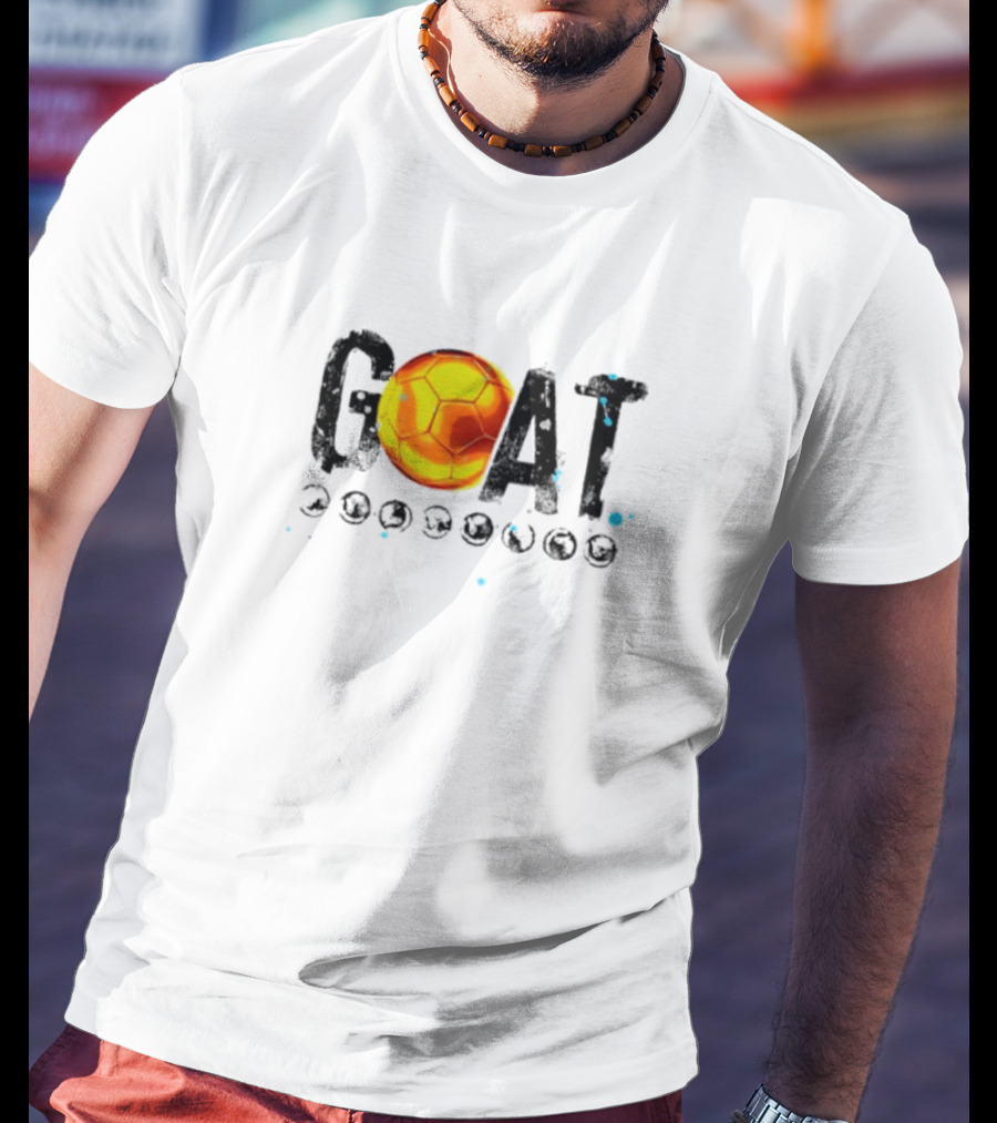 Ballon D'Or Goat With 8 Awards El Mejor Del Mundo T-Shirt