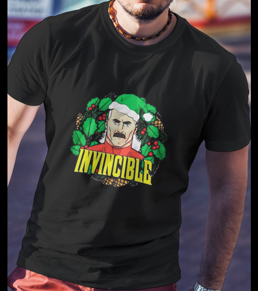 Invincible Omni-Man Christmas Holiday Festive Merry T-Shirt