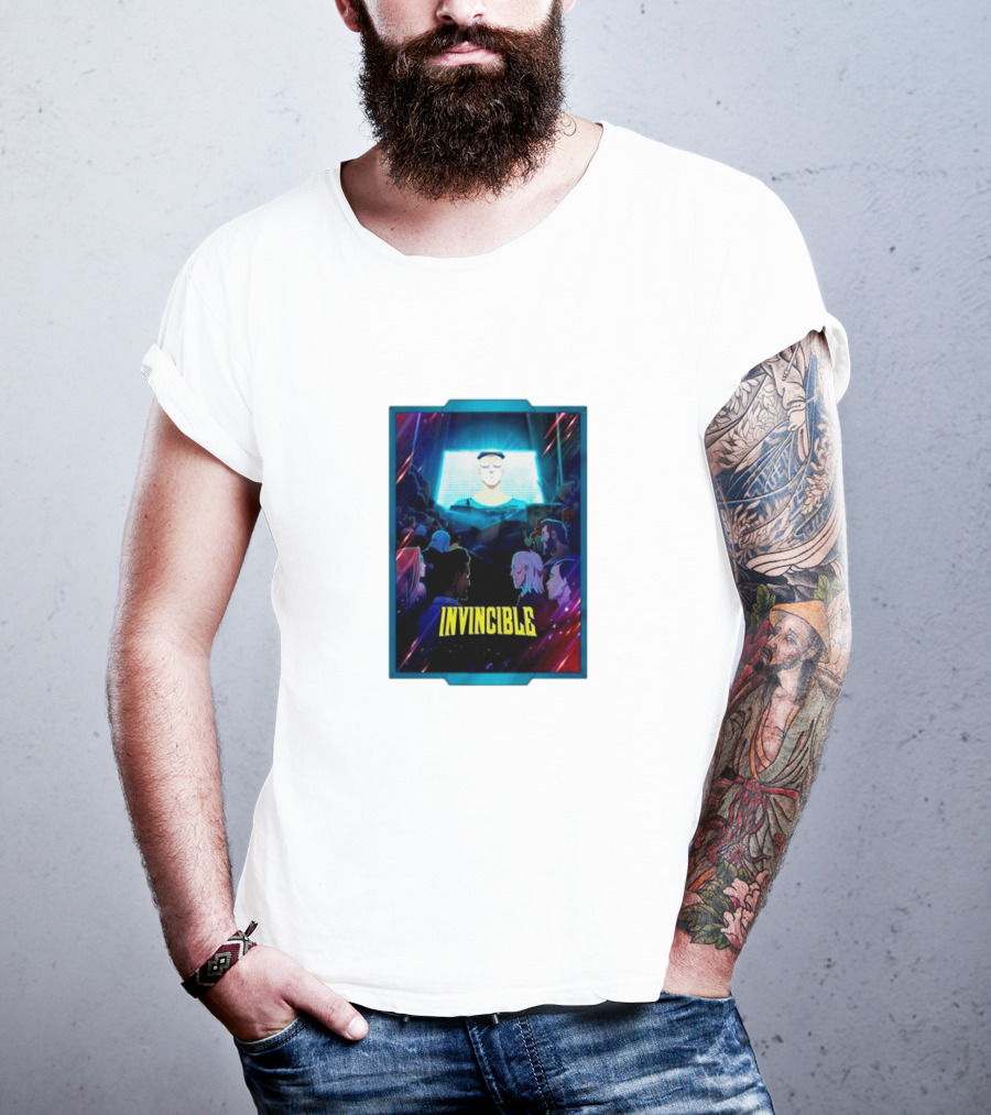 Invincible Season Two Episode One Animated Characters And Vibrant Colors T-Shirt