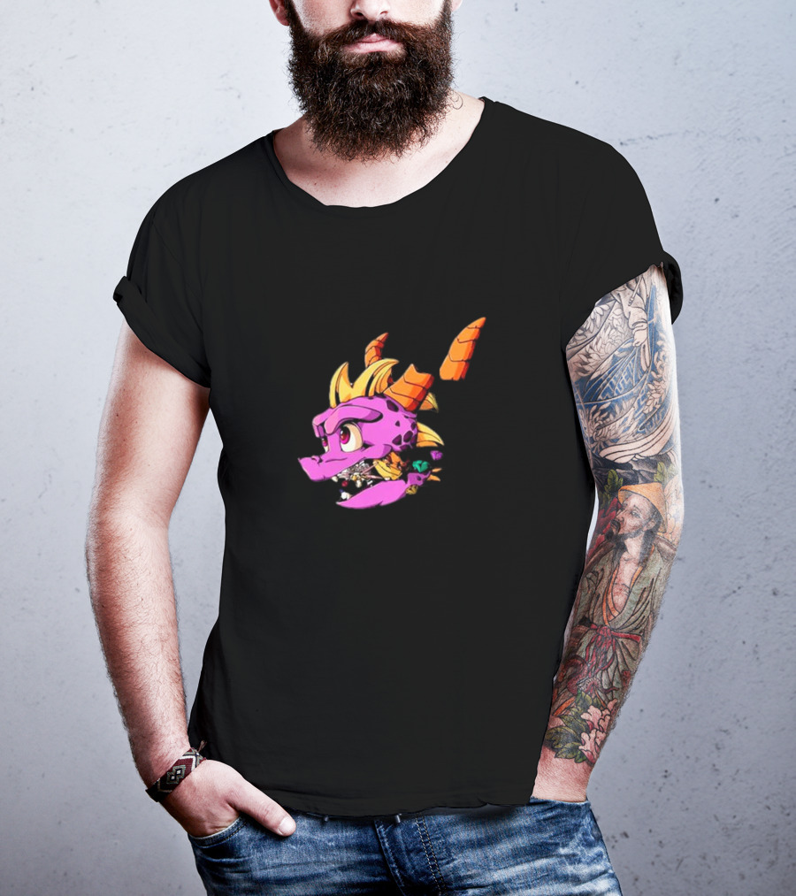 Spyro Capsule Game Adventure Dragon Fan T-Shirt