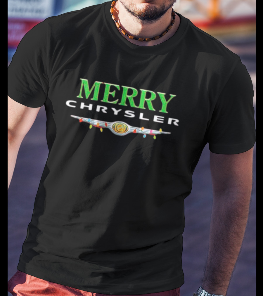 Merry Chrysler Christmas Lights T-Shirt