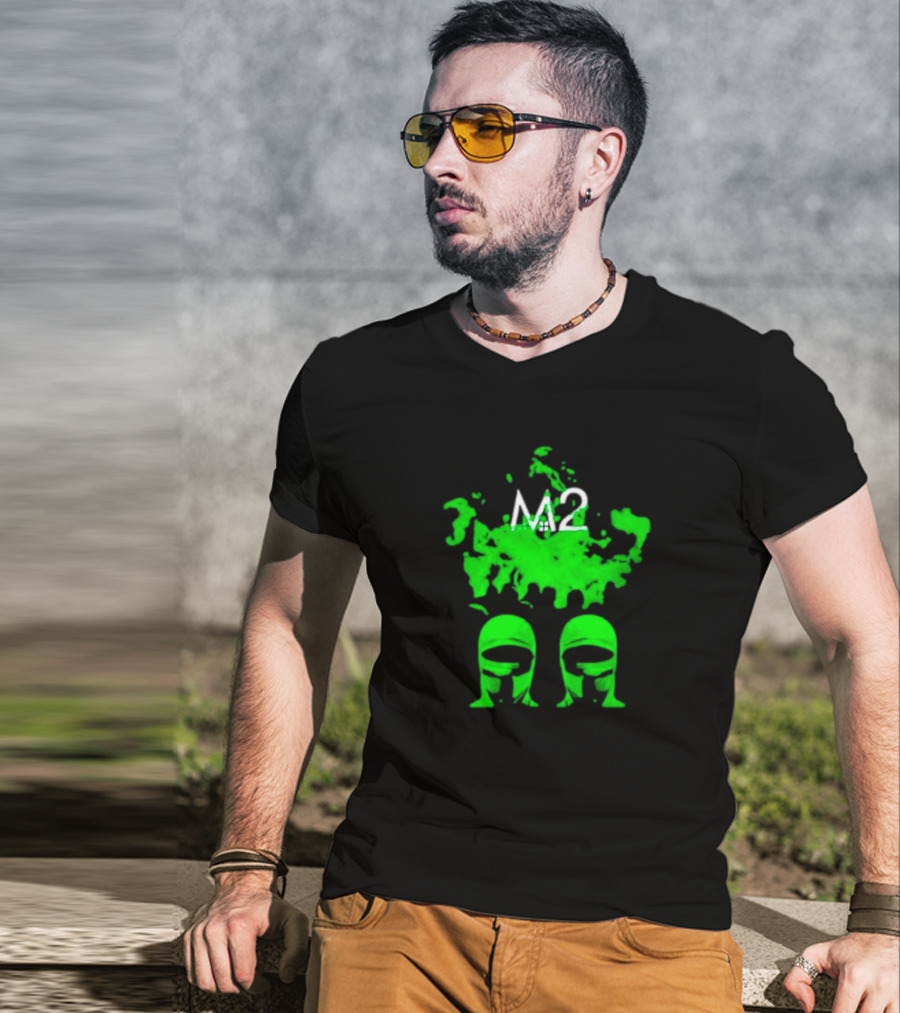 Mansionz M2 Green Mask Duo T-Shirt