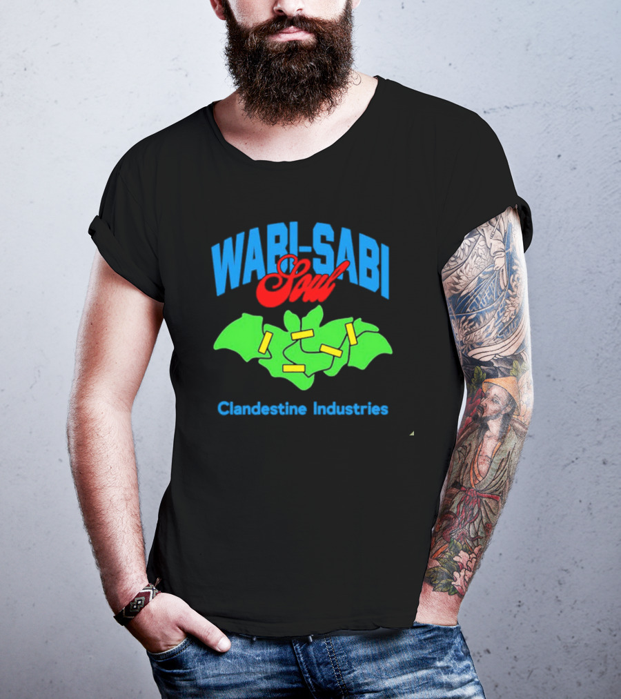 Wabi-Sabi Soul Clandestine Industries Vibrant Foliage T-Shirt